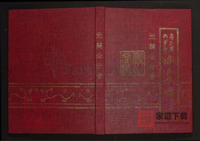 广东兴宁陈氏族谱元美公分谱PDF高清电子版下载-家谱下载