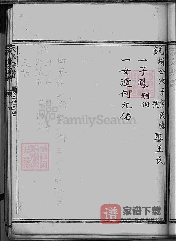 上海张氏天水宗谱PDF高清电子版下载-家谱下载
