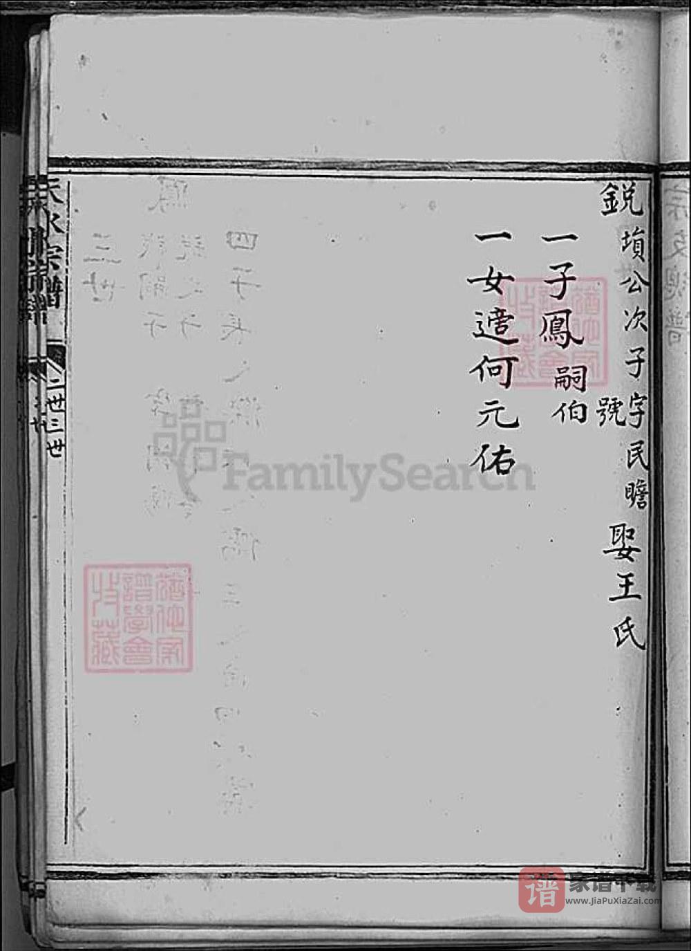上海张氏天水宗谱PDF高清电子版下载