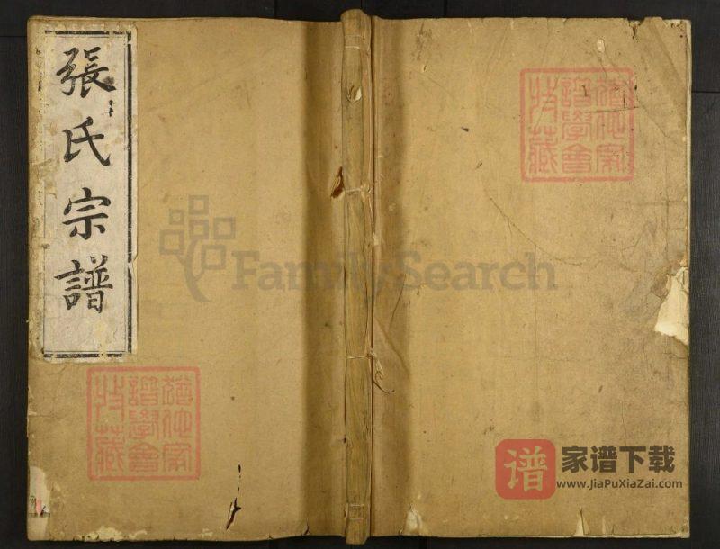 浙江嵊州剡西玨芝张氏宗谱PDF高清电子版下载-家谱下载