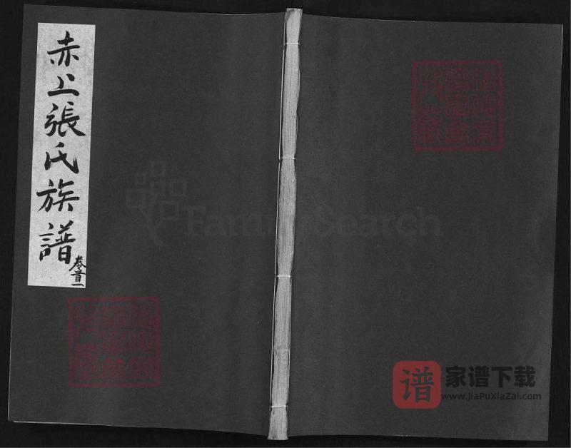 福建建宁县赤上张氏族谱PDF高清电子版下载-家谱下载