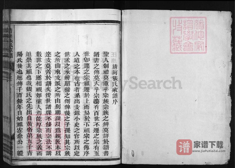 图片[2]-浙江金华清溪张氏家谱（存善堂）PDF高清电子版下载-家谱下载