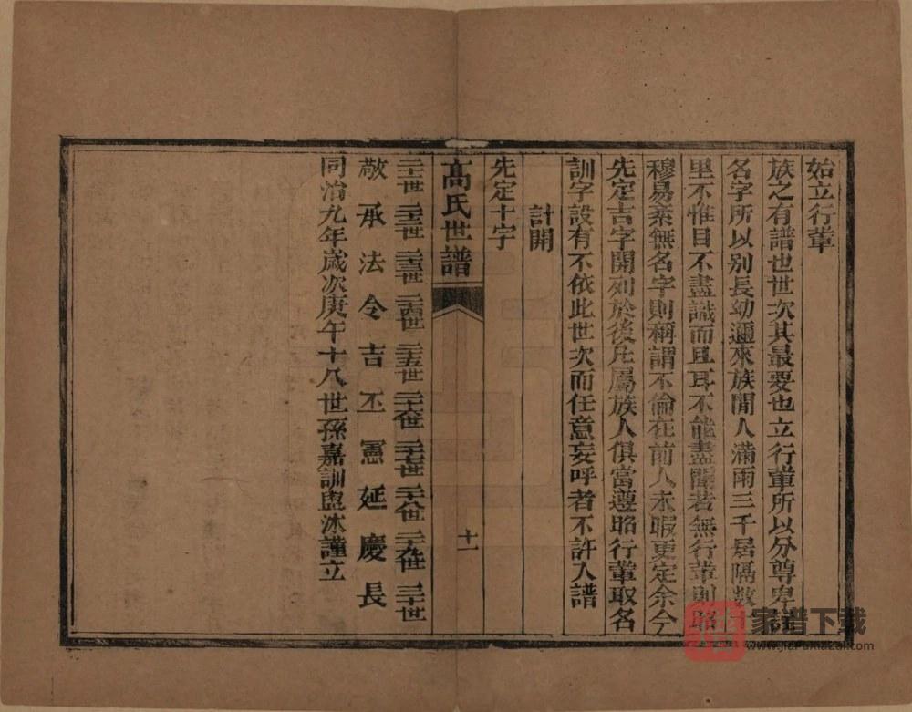 图片[2]-山东滨州高氏世谱PDF高清电子版下载-家谱下载