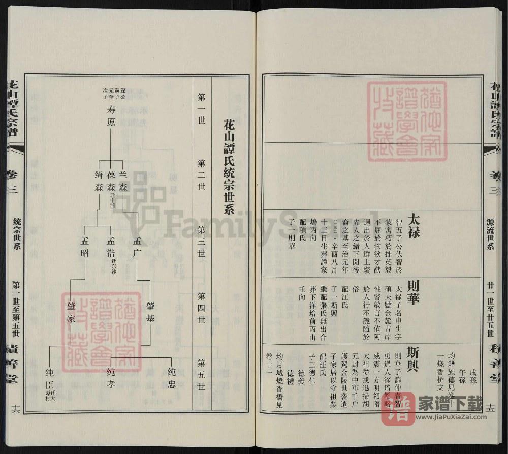 图片[2]-江苏江阴花山谭氏宗谱（积善堂）PDF高清电子版下载-家谱下载
