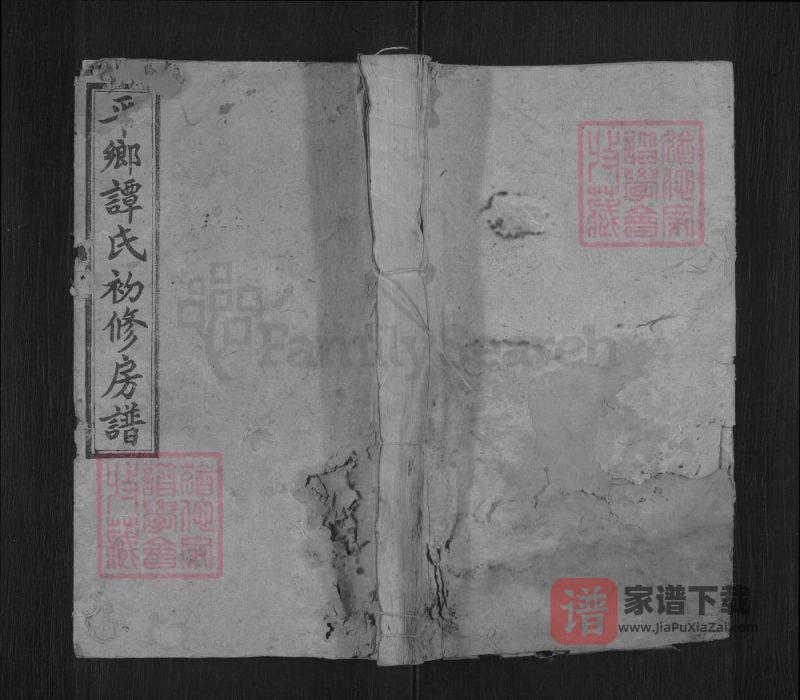 湖南邵阳平乡谭氏四修族谱(敦本堂)PDF高清电子版下载-家谱下载