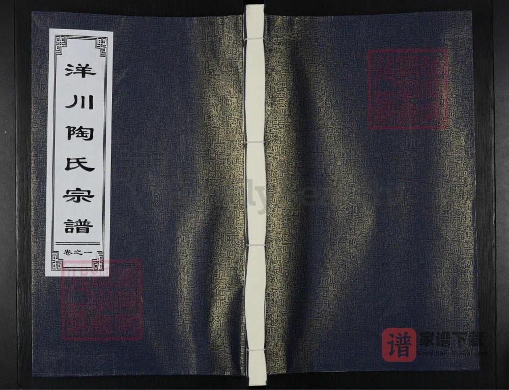 浙江丽水缙云县洋川陶氏宗谱PDF高清电子版下载