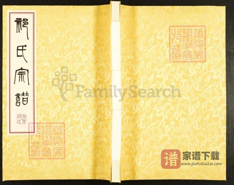 江苏盐城祁氏宗谱新兴支系谱(举贤堂)PDF高清电子版下载-家谱下载