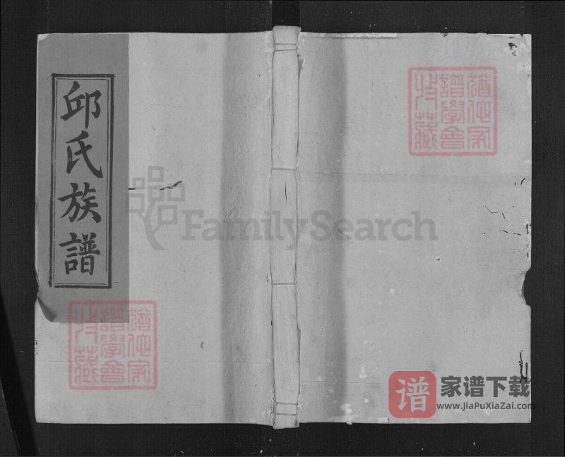 浙江衢州平西半桥邱氏宗谱PDF高清电子版下载-家谱下载