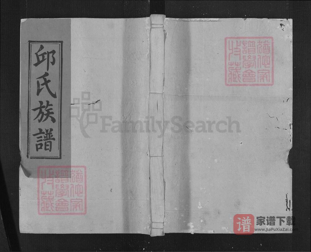 浙江衢州平西半桥邱氏宗谱PDF高清电子版下载