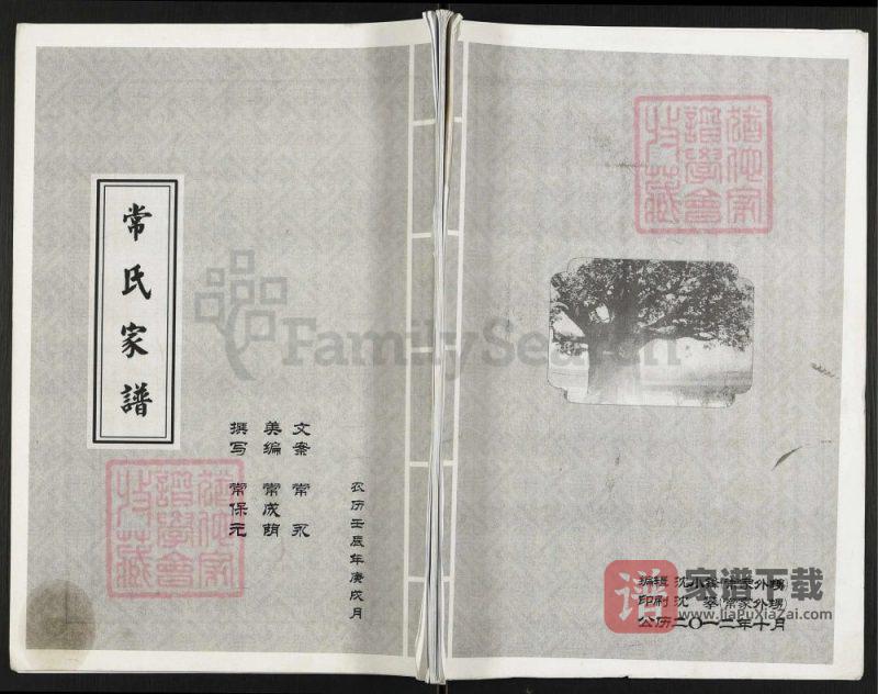 河北邯郸成安县常氏家谱PDF高清电子版下载-家谱下载