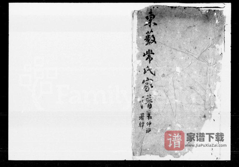 湖南长沙东薮常氏家谱PDF高清电子版下载-家谱下载