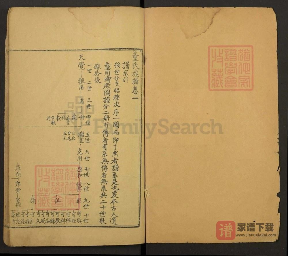 图片[2]-山东肥城县董氏族谱PDF高清电子版下载-家谱下载