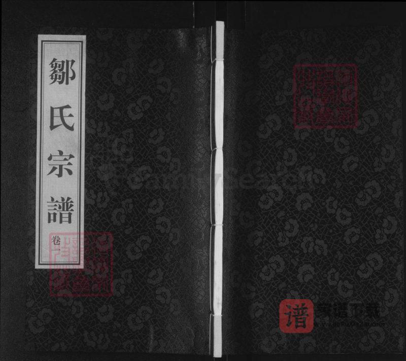 江苏常州武进区邹氏宗谱(愿贤堂)PDF高清电子版下载-家谱下载