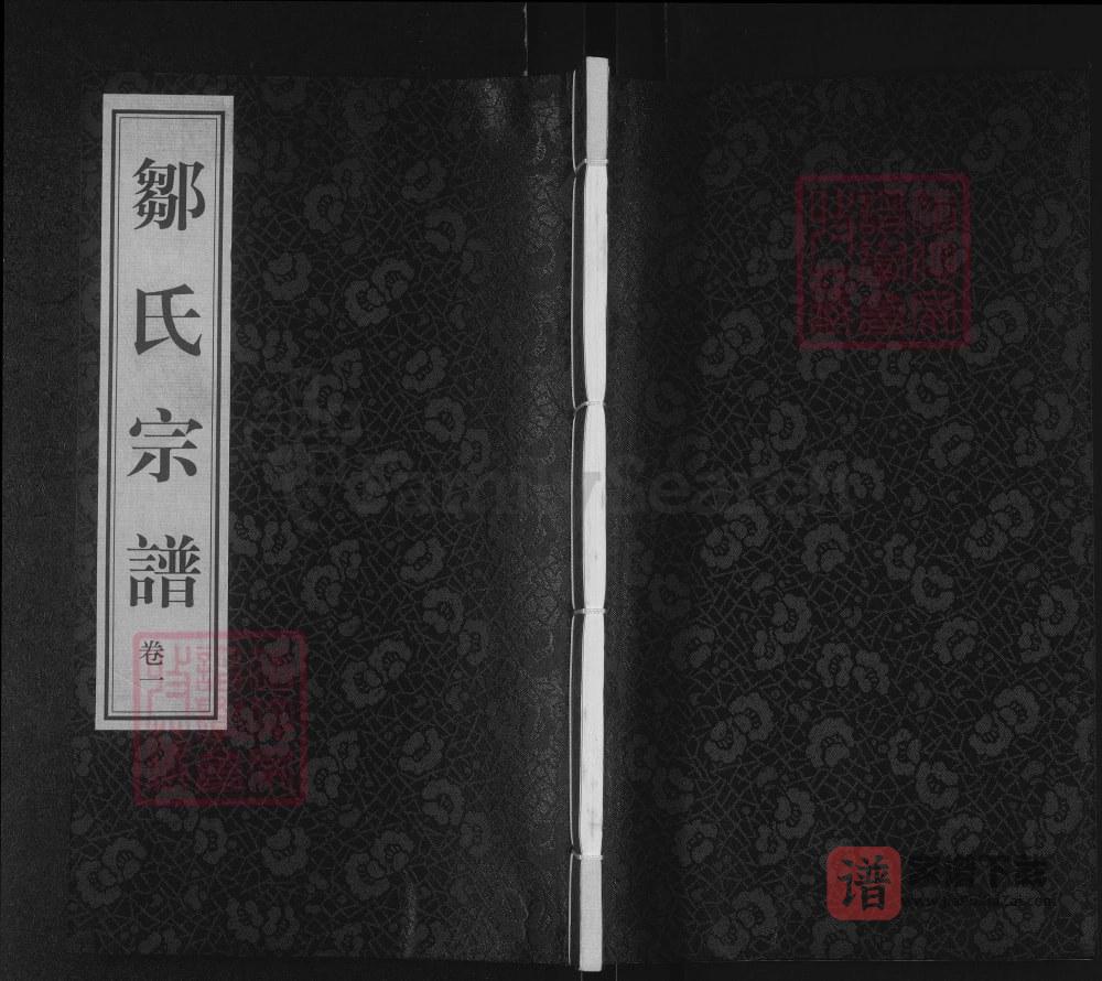 江苏常州武进区邹氏宗谱（愿贤堂）PDF高清电子版下载