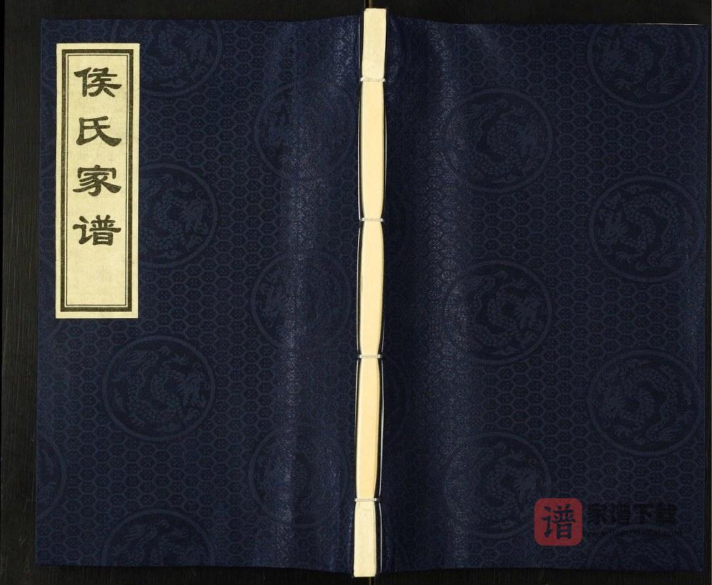 山东济南市北园清河西侯家场村侯氏家谱PDF高清电子版下载