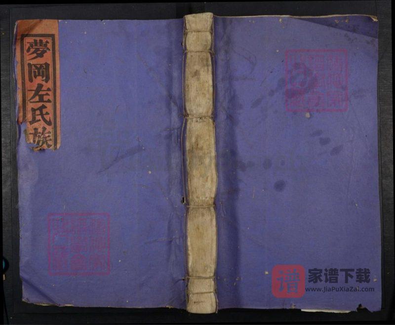 江西南昌桃溪泰和梦冈左氏重修族谱(世德堂)PDF高清电子版下载-家谱下载