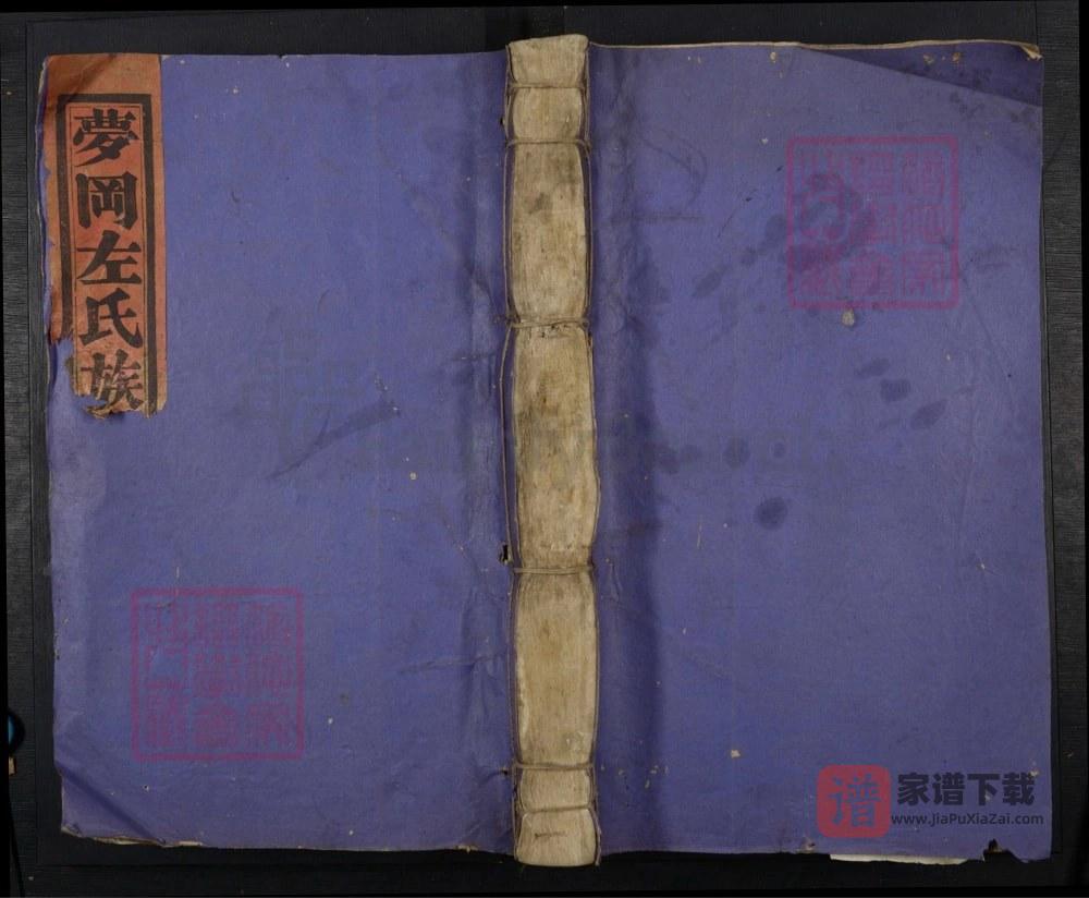 江西南昌桃溪泰和梦冈左氏重修族谱（世德堂）PDF高清电子版下载