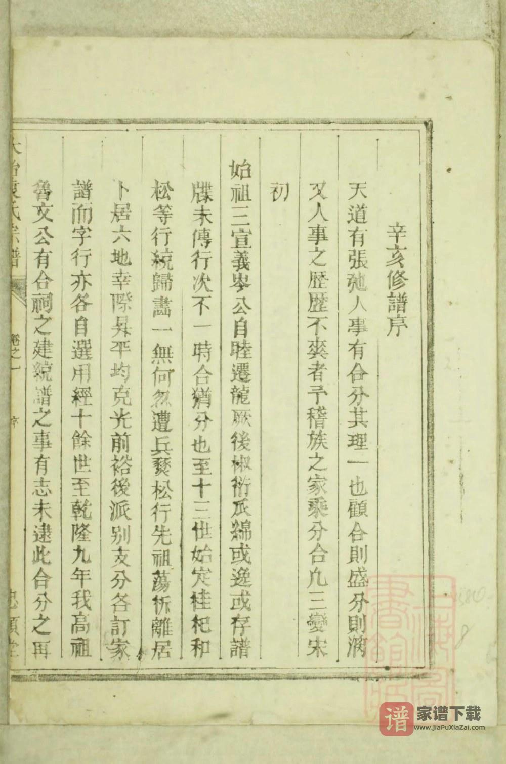 图片[2]-浙江衢州龙游县大治袁氏宗谱（忠顺堂）PDF高清电子版下载-家谱下载