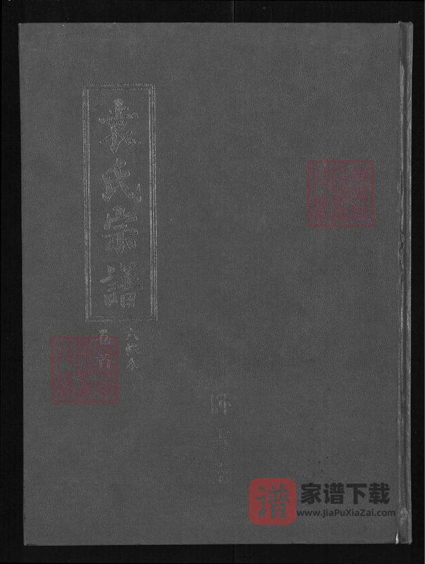 湖北大冶袁氏宗谱(卧雪堂)PDF高清电子版下载-家谱下载