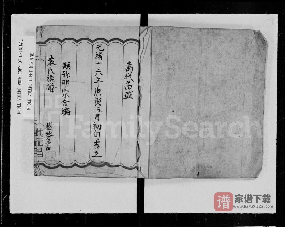 广东河源袁氏族谱PDF高清电子版下载