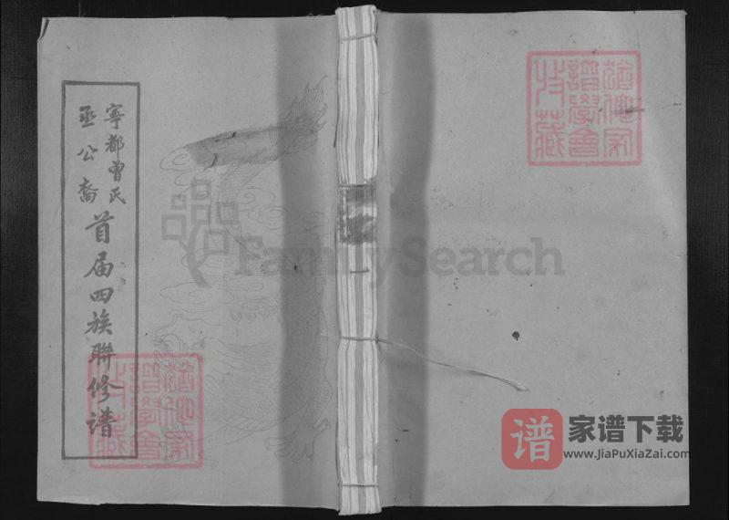 江西赣州宁都县曾氏丞公裔首届四族联修总谱PDF高清电子版下载-家谱下载
