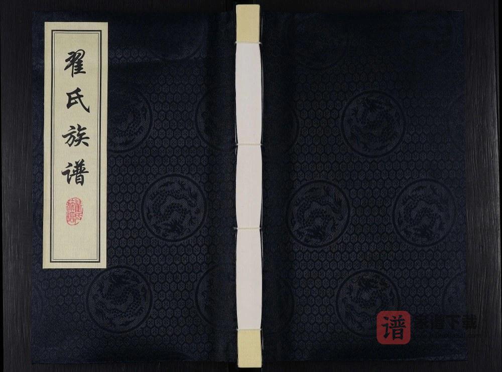 江苏高邮翟氏族谱（大书堂）PDF高清电子版下载