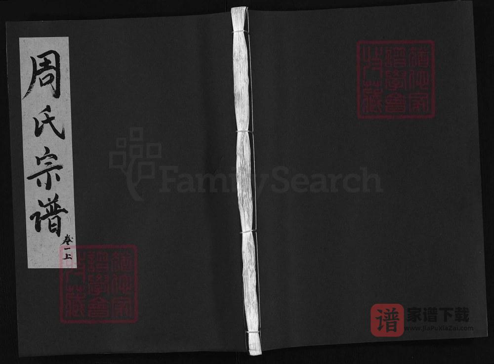 图片[1]-浙江江山市周氏宗谱PDF高清电子版下载-家谱下载