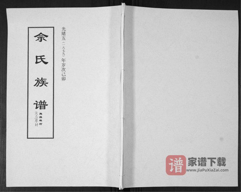 山东即墨舞旗埠村佘氏族谱PDF高清电子版下载-家谱下载