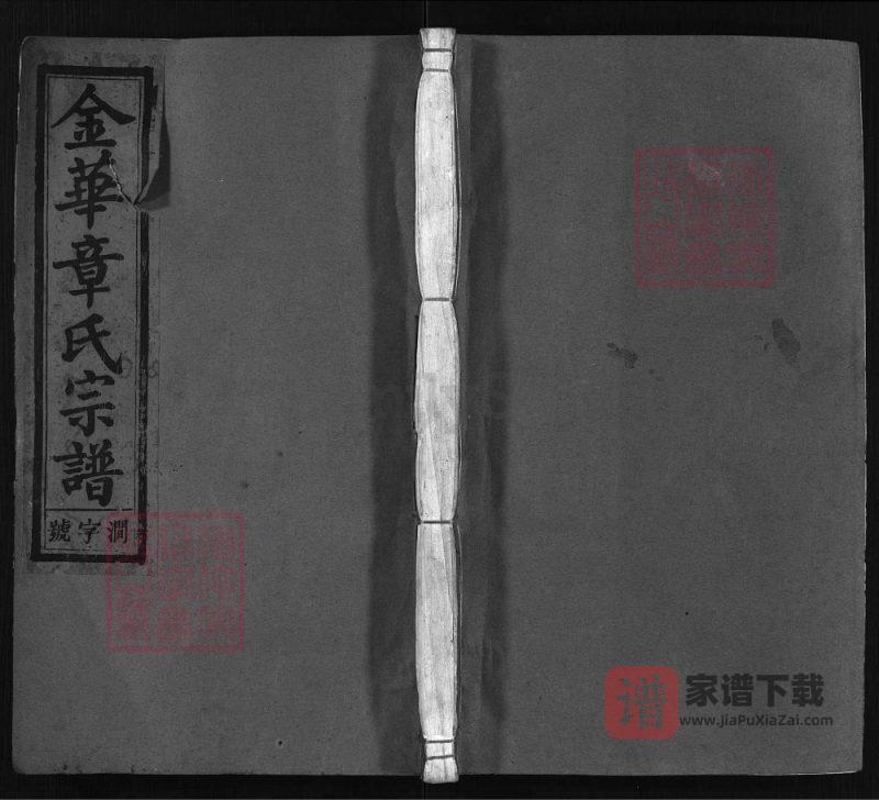 浙江兰溪金华章氏宗谱（崇德堂）PDF高清电子版下载-家谱下载