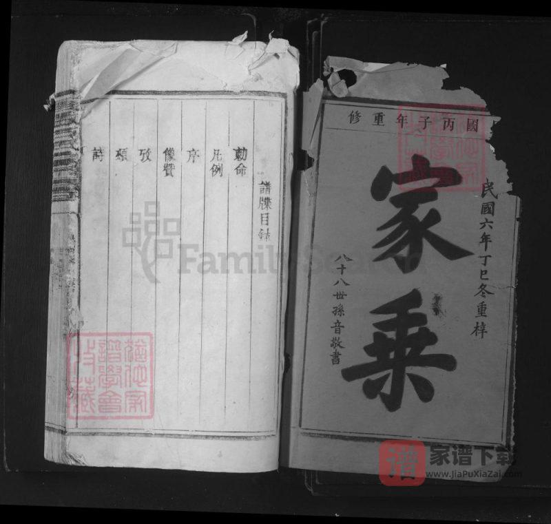 江西景德镇武威石氏宗谱PDF高清电子版下载-家谱下载