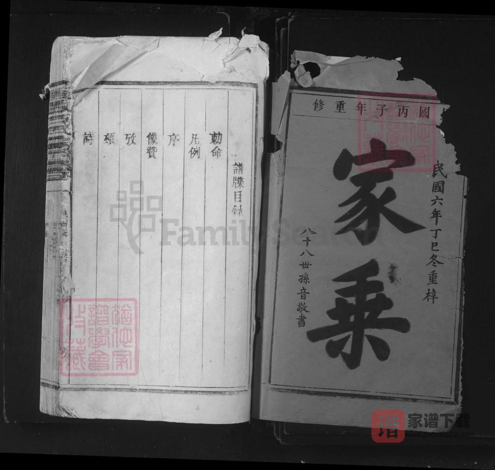 江西景德镇武威石氏宗谱PDF高清电子版下载