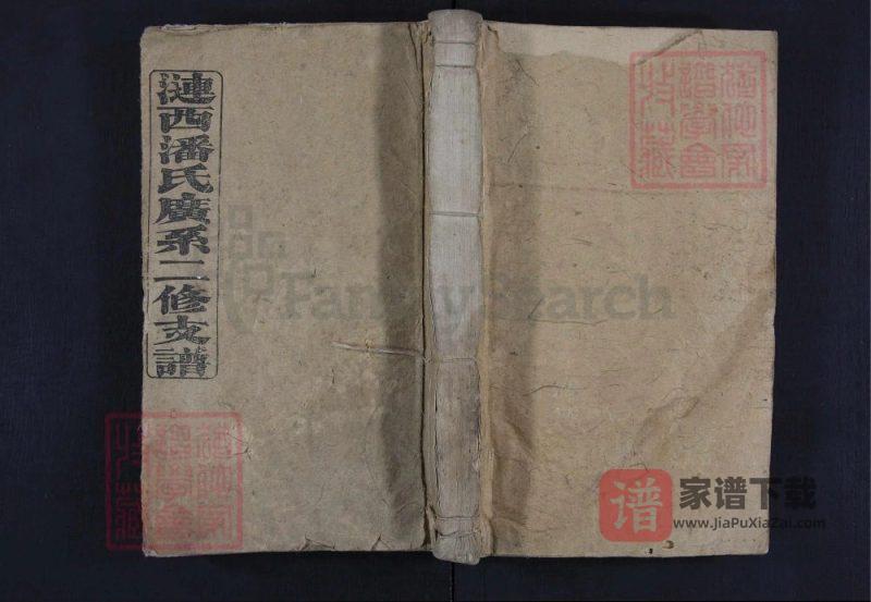 湖南湘乡涟西潘氏广系二修支谱（荥阳堂）PDF高清电子版下载-家谱下载