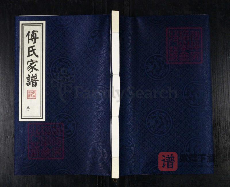 河北衡水故城傅氏家谱（对越堂）PDF高清电子版下载-家谱下载