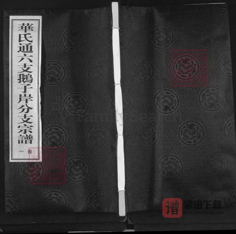 江苏无锡惠山区华氏通六支鹅子岸分支宗谱(永锡堂)PDF高清电子版下载-家谱下载
