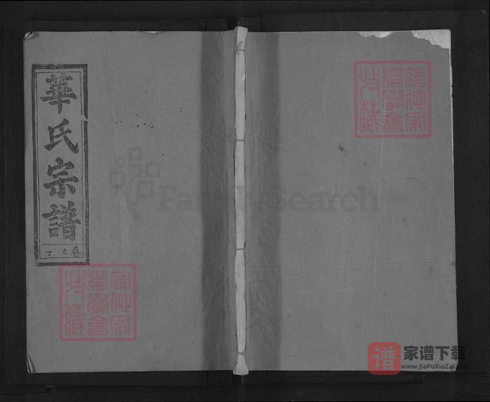 湖北黄石阳新华氏宗谱（青紫堂）PDF高清电子版下载