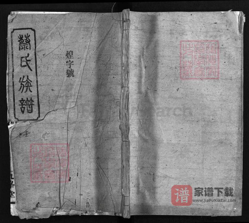 湖南常德蔡氏族谱（九峰堂）PDF高清电子版下载-家谱下载