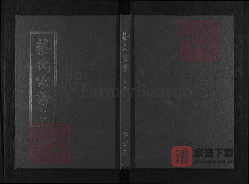 湖北黄冈红安蔡氏宗谱（祗德堂）PDF高清电子版下载-家谱下载