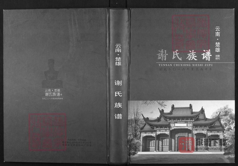 图片[1]-云南楚雄谢氏族谱PDF高清电子版下载-家谱下载