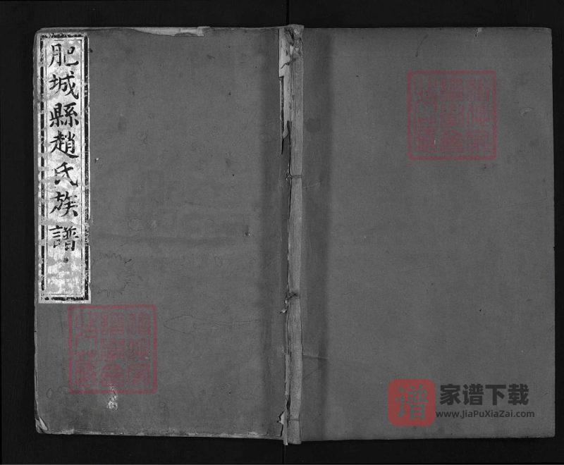 山东肥城赵氏族谱PDF高清电子版下载-家谱下载