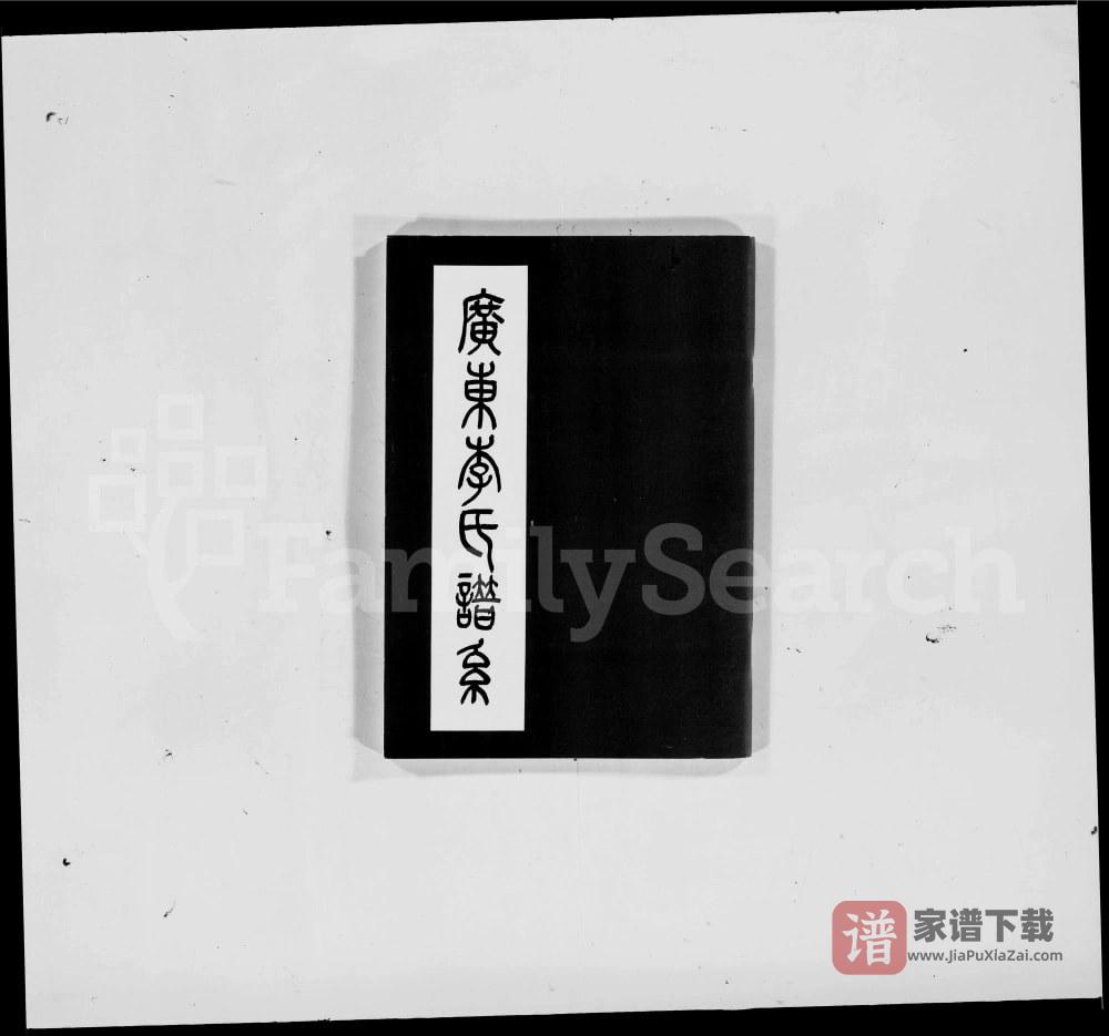 图片[1]-广东南雄李氏谱系PDF高清电子版下载-家谱下载