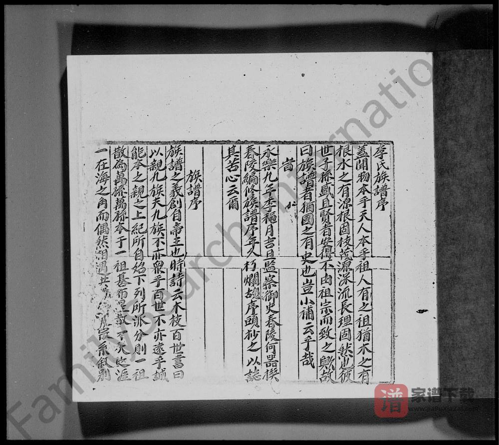 图片[2]-广东深圳宝安县古木李氏族谱PDF高清电子版下载-家谱下载