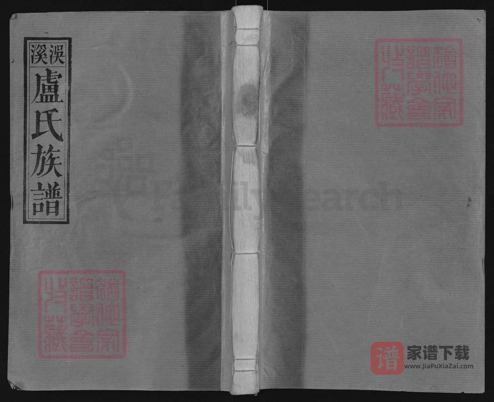 江西宜春洖溪卢氏族谱（丹桂堂）PDF高清电子版下载
