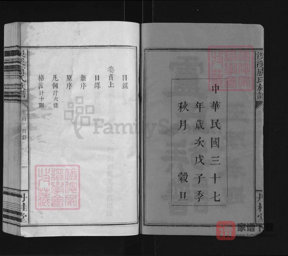 图片[2]-江西宜春洖溪卢氏族谱（丹桂堂）PDF高清电子版下载-家谱下载