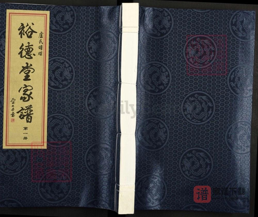 广东陆丰卢氏谱牒裕德堂家谱PDF高清电子版下载