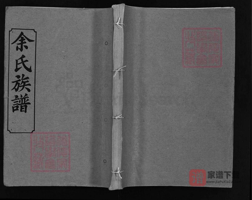 湖北黄冈红安县余氏族谱（忠恕堂）PDF高清电子版下载