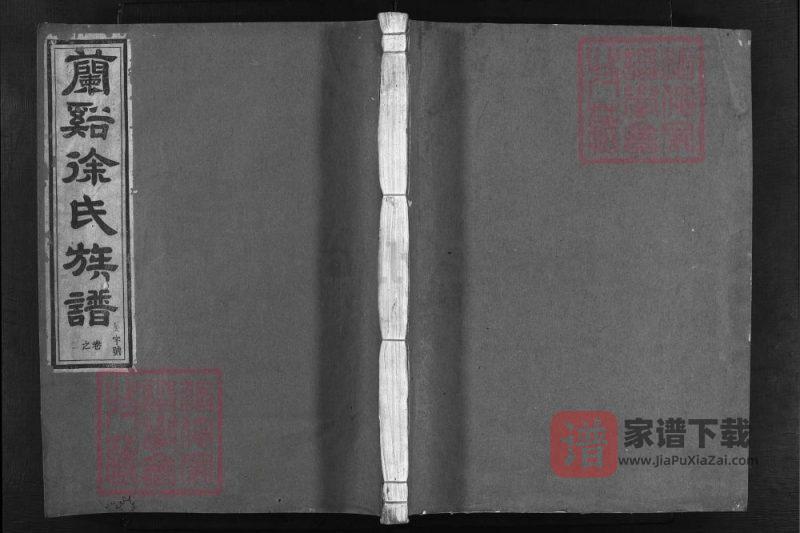 浙江兰溪望江楼徐氏族谱（复初堂）PDF高清电子版下载-家谱下载
