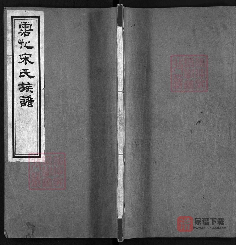 山东滨州沾化区霑化宋氏宗谱PDF高清电子版下载