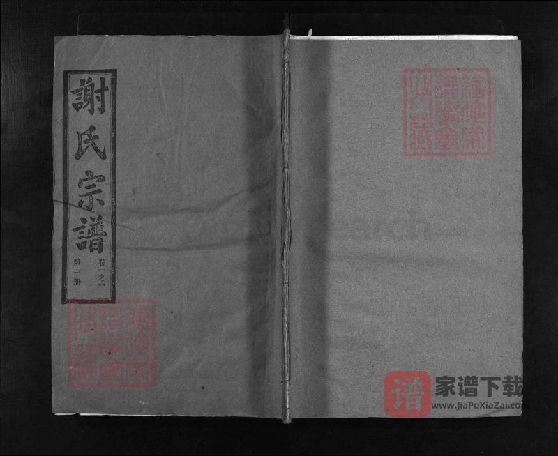 湖北大冶谢氏宗谱（宝树堂）PDF高清电子版下载-家谱下载