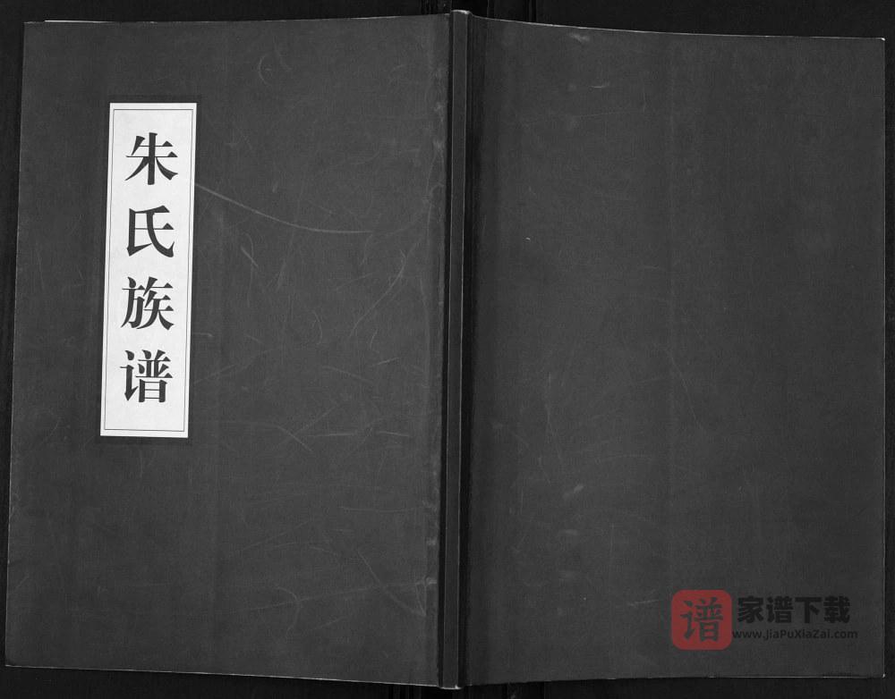 山东济宁朱氏族谱PDF高清电子版下载