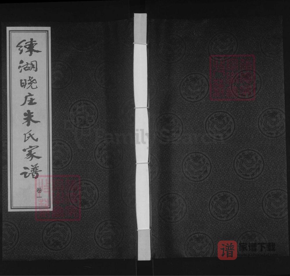 江苏丹阳练湖晓庄朱氏家谱（紫阳堂）PDF高清电子版下载
